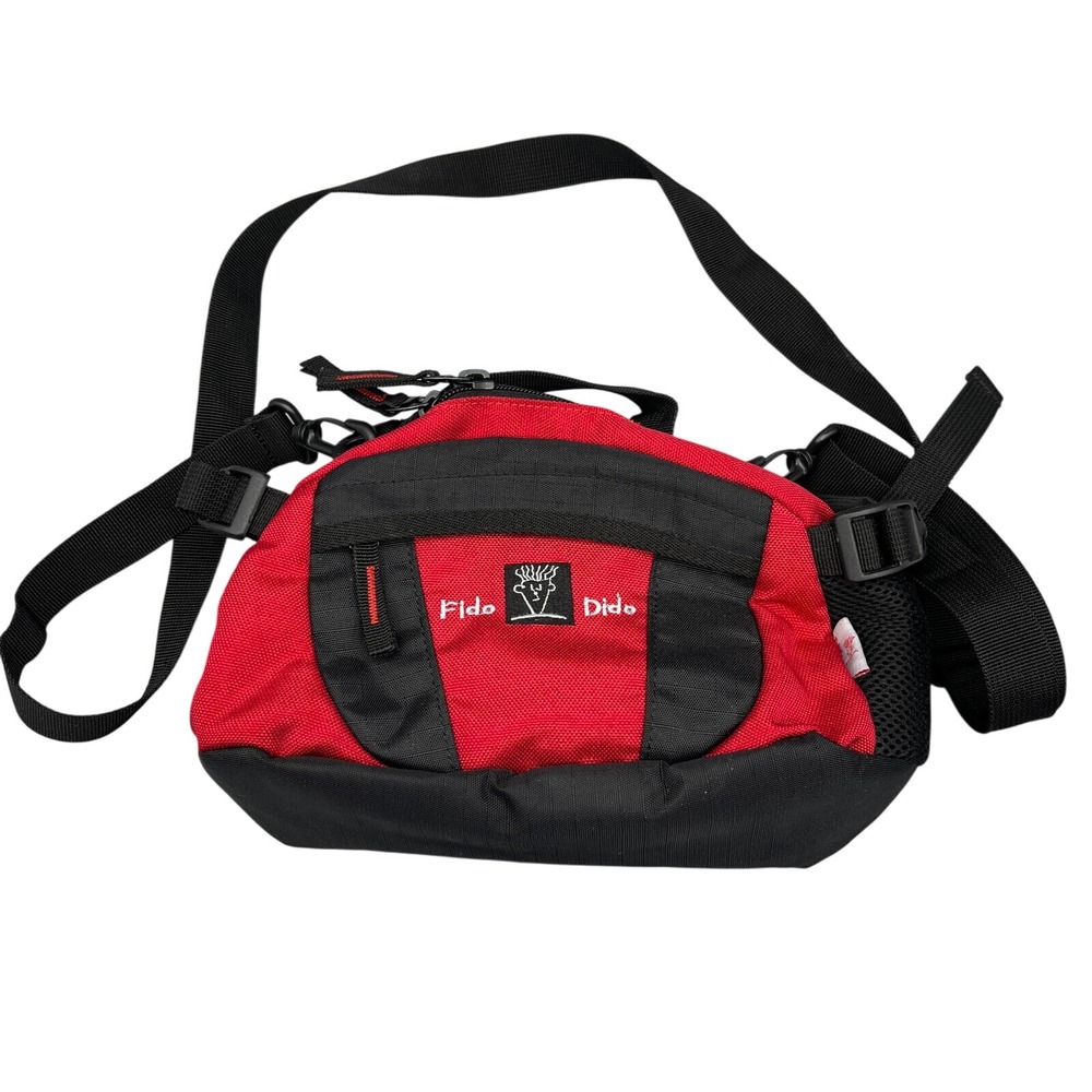 Fido Dido Fanny Pack Vintage Y2K Retro Hip Waist Bag Travelcore Streetwear Trail